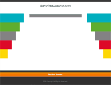 Tablet Screenshot of damnitsawesome.com